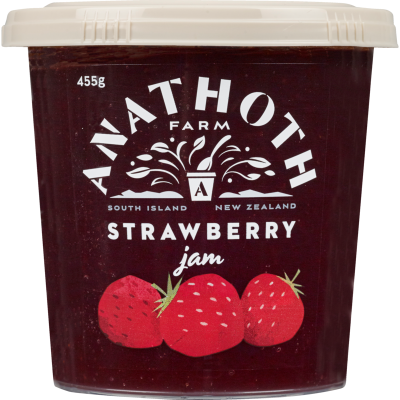 Barkers Anathoth Farm Raspberry Jam 455g